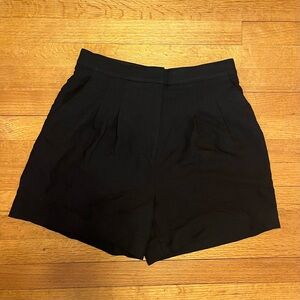 H&M Black High Waisted Women's Dress Shorts